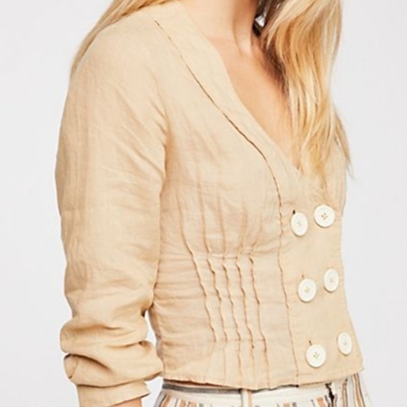 Free People Tops - Free People Praline All the Feels Top Sz S